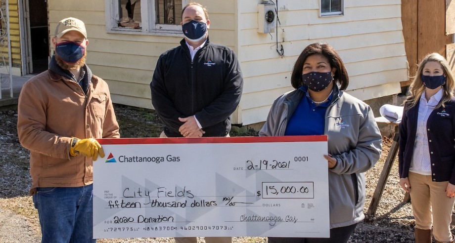 Chattanooga Gas Donation helps Revitalize Cleveland Neighborhood